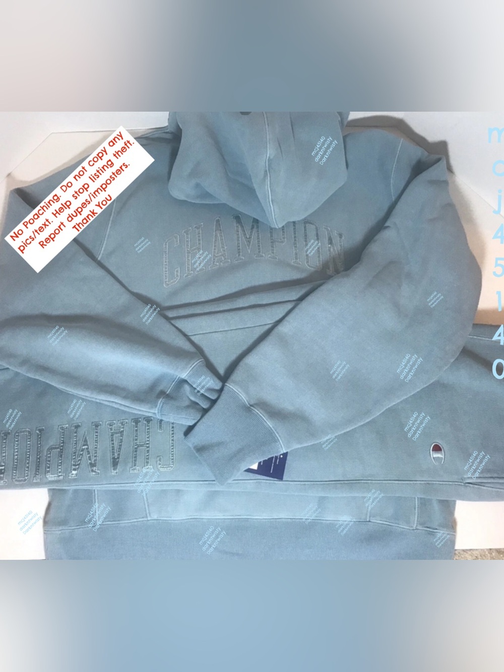 BNWT Urban Outfitters Lim Ed. Champion RW Set Excl Lim Ed M Hoodie, M Pants NWT - Picture 5 of 14